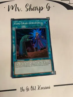 VOM GRAB GERUFEN - LIMIITERTE AUFLAGE EXFO-DESE2 DEUTSCH Yu-Gi-Oh! CARD SUPER R - Image 4