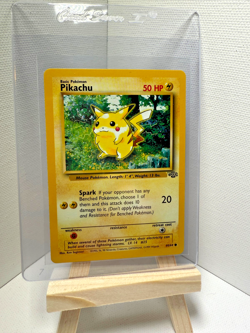Pokemon Card Pikachu Jungle 60/64 WOTC Unlimited NM-Mint - Image 1