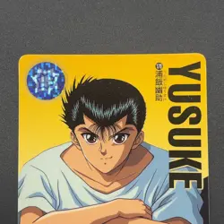 Yusuke Urameshi Yu Yu Hakusho Carddass Card BANDAI Japan TCG Vintage S102-86 - Image 3