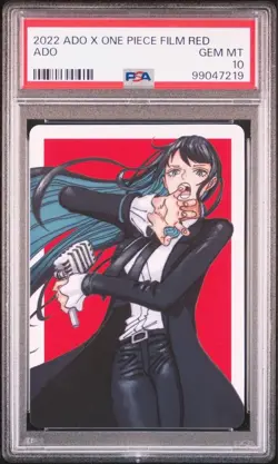 One Piece Card PSA10 Ado Uta's Song Movie Promo Japanese - Image 1