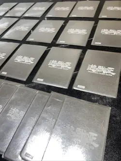 Yugioh silver metallic duelist card protectors 96KT Sleeves RARE (41 COUNT) - Image 2