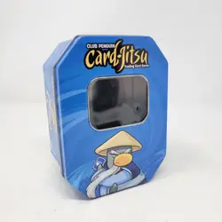 Club Penguin Card Jitsu Water Window Tin Great Condition - Image 1