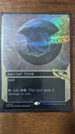 Ancient Tomb (0001) (Borderless) FOIL - Edge of Eternities: Stellar Sights - MTG - Image 4
