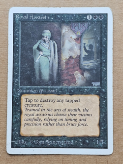 Royal Assassin - Unlimited - HP/poor - Magic MTG - Image 1