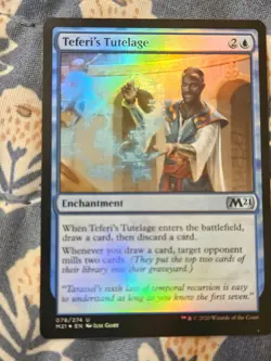 Teferi's Tutelage FOIL Core Set 2021 MTG Magic - Image 2