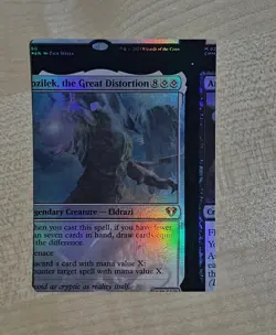 MTG Misprint Demonic Tutor, Craterhoof Behemoth, Kozilek NFC Foil - Image 2