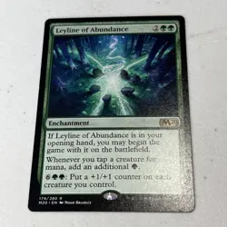 Leyline of Abundance MTG Magic the Gathering 179 Core Set 2020 Rare - Image 1