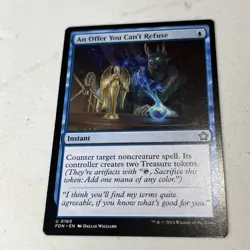 An Offer You Cant Refuse MTG Magic The Gathering Foundations 160 Uncommon - Image 1