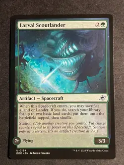 MTG Larval Scoutlander, NM-Mint, (EOE #0194) Regular - Image 1