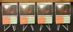 Magic MTG Ravnica Allegiance PLAYSET 4x Stomping Ground x4 NEAR MINT (NM) - Image 1