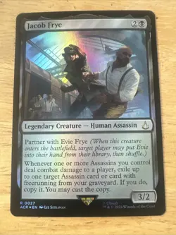1x Evie Frye FOIL + 1x Jacob Frye FOIL (Partners) NM/M ACR MTG Magic - Image 2