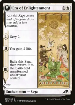 Era of Enlightenment - Kamigawa: Neon Dynasty - 011/302 - MTG - LP - Image 1