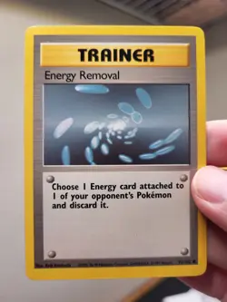 Pokemon TCG - Energy Removal 92/102 - Base Set Wizards of the Coast - Image 1