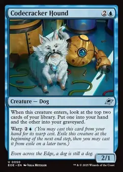 Codecracker Hound EOE NM MTG - Image 1