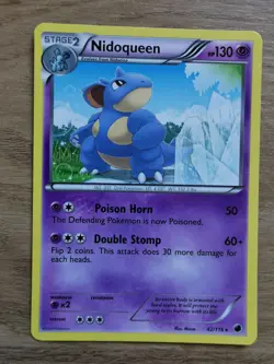 Pokemon Nidoqueen 42/116 Rare Plasma Freeze NM Condition - Image 1