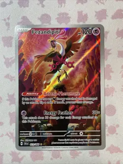 Fezandipiti 073/064 Sv: Shrouded Fable Holo Illustration Rare Pokemon TCG NM - Image 1