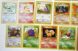 Vintage Pokemon Game Cards Lot Of 34 Different Fossil Jungle UNUSED 1999 Wizards - Image 4