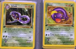 WOTC Pokemon Complete 1st Edition Fossil Set Commons Uncommons NM/LP Cards - Image 1