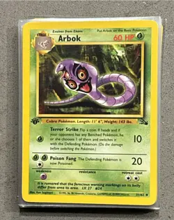 WOTC Pokemon Complete 1st Edition Fossil Set Commons Uncommons NM/LP Cards - Image 4