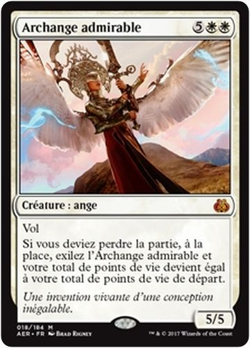 mtg magic Exquisite Archangel aether revolt FRENCH vf fr Archange admirable - Image 1