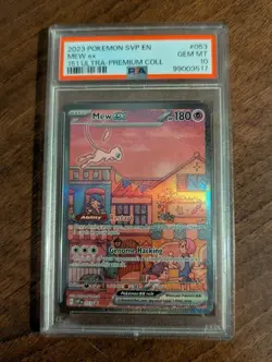 PSA 10 Mew ex 053 SVP Promo 151 Ultra Premium Collection Pokemon TCG Gem Mint 10 - Image 2