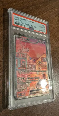 PSA 10 Mew ex 053 SVP Promo 151 Ultra Premium Collection Pokemon TCG Gem Mint 10 - Image 4
