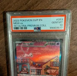 PSA 10 Mew ex 053 SVP Promo 151 Ultra Premium Collection Pokemon TCG Gem Mint 10 - Image 5