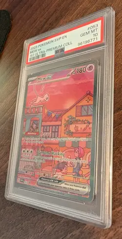 PSA 10 Mew ex 053 SVP Promo 151 Ultra Premium Collection Pokemon TCG Gem Mint 10 - Image 5