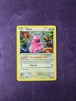 Pokemon TCG Ditto XY40 Black Star Promo LP - Image 1