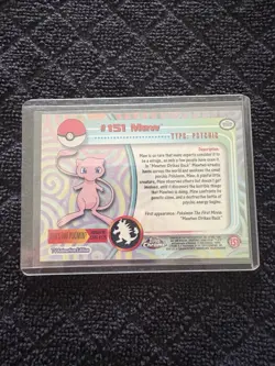 2000 Pokemon Topps Chrome Mew #151 Series 2 - Great condition - Image 2