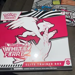 Pokemon White Flare ETB Poster Collection And 151 Booster Bundle Lot 🔥🔥 - Image 4