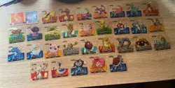 Pokemon Lamincards Lot Of 30 Clear Cards 2006 w/2 Bonus Cards - Image 1