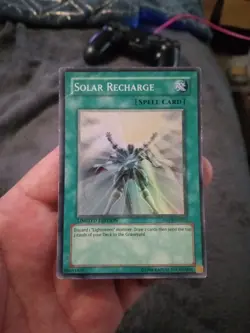 Solar Recharge ANPR-ENSE1 Super Rare Limited HP Yugioh - Image 1