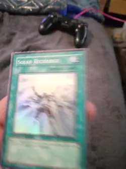 Solar Recharge ANPR-ENSE1 Super Rare Limited HP Yugioh - Image 2