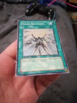 Solar Recharge ANPR-ENSE1 Super Rare Limited HP Yugioh - Image 4