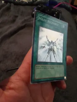 Solar Recharge ANPR-ENSE1 Super Rare Limited HP Yugioh - Image 5