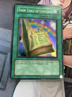 Yugioh Toon Table Of Contents TP6 Damaged See Pics - Image 2