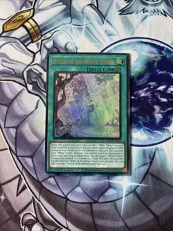 (ALIN) Yugioh Witch of the White Forest ALIN-EN058 Ultra Rare 1st Edition VLP - Image 1