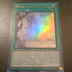 (ALIN) Yugioh Witch of the White Forest ALIN-EN058 Ultra Rare 1st Edition VLP - Image 2