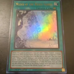 (ALIN) Yugioh Witch of the White Forest ALIN-EN058 Ultra Rare 1st Edition VLP - Image 3