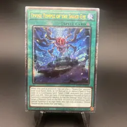 YUGIOH- Divine Temple of the Snake-Eye - AGOV-EN056 - Quarter Century Secret - Image 1