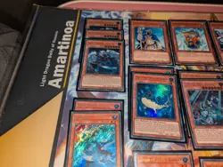 Yugioh Ice Barrier Deck With Extra Deck Sleeved - Image 2