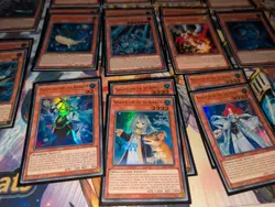 Yugioh Ice Barrier Deck With Extra Deck Sleeved - Image 3