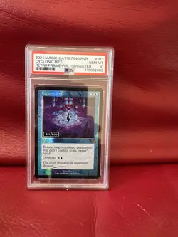 Cyclonic Rift PSA 10 Gem Mint Serial Numbered Serialized 361/500 MTG Magic - Image 2
