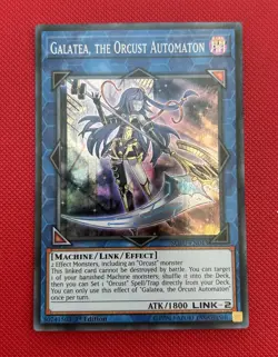 SOFU-EN043 Galatea, The Orcust Automaton UNL Edition NM Yugioh Card - Image 1
