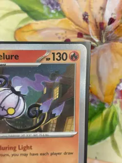 Chandelure 038/167 SV06: Twilight Masquerade (TWM) Holo Card NM/M Pokemon TCG - Image 5