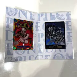 ONE PIECE DAY 2025 ~ Loki Luffy ~ Premium Card Collection Elbaf Event Japan New - Image 2