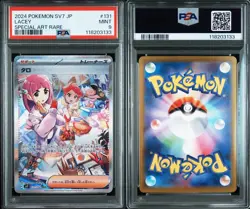 Taro Sar PSA9 Pokemon Card 131 102 Rare Collectible - Image 5