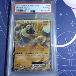 Regirock EX XY Collection PSA10 Pokemon TCG Holo Rare Card - Image 1