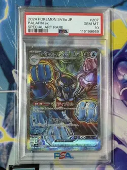 Dolphin Man PSA10 Sar 207 187 Pokemon Card Rare Graded - Image 1